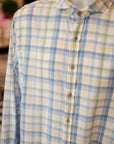 Johnnie-O Liden Top Shelf Button Up Shirt - Laguna Blue