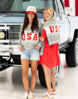 USA V-Neck Sweater