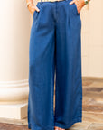 Dark Chambray Pants