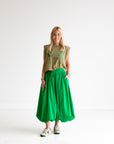 Kelly Green Bubble Skirt