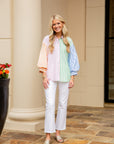 Colorful Striped Blouse