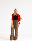 Leopard Trouser