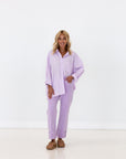 Poplin Shirt - Lilac