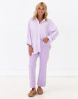 Poplin Shirt - Lilac