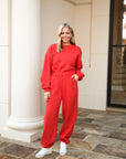 Red Sweatsuit