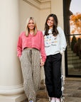 Leopard Joggers