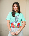 Zebra Graphic Tee