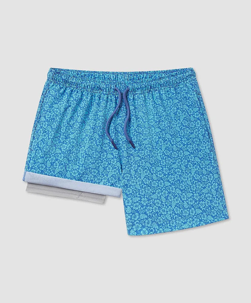 Southern Shirt Co. Boys Blue Blooms Swim Shorts