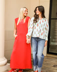 Essential Dress - Red