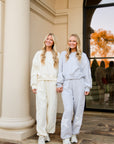 Star Jogger Set - Heather Gray