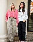 Leopard Joggers