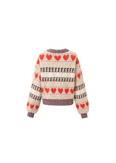 FRNCH Alucite Beige Cardigan
