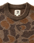 Duck Head Camo Intarsia Crewneck Sweater