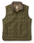 Duck Head Fremont Sport Performance Quilted Vest - Olive