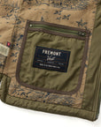 Duck Head Fremont Sport Performance Quilted Vest - Olive