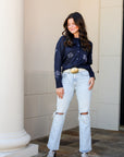 Out West Embroidered Cardigan