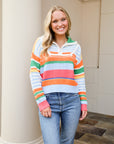 Sadie Half Zip Sweater