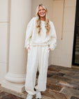 Star Jogger Set - Cream