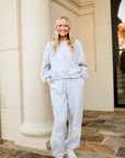 Star Jogger Set - Heather Gray