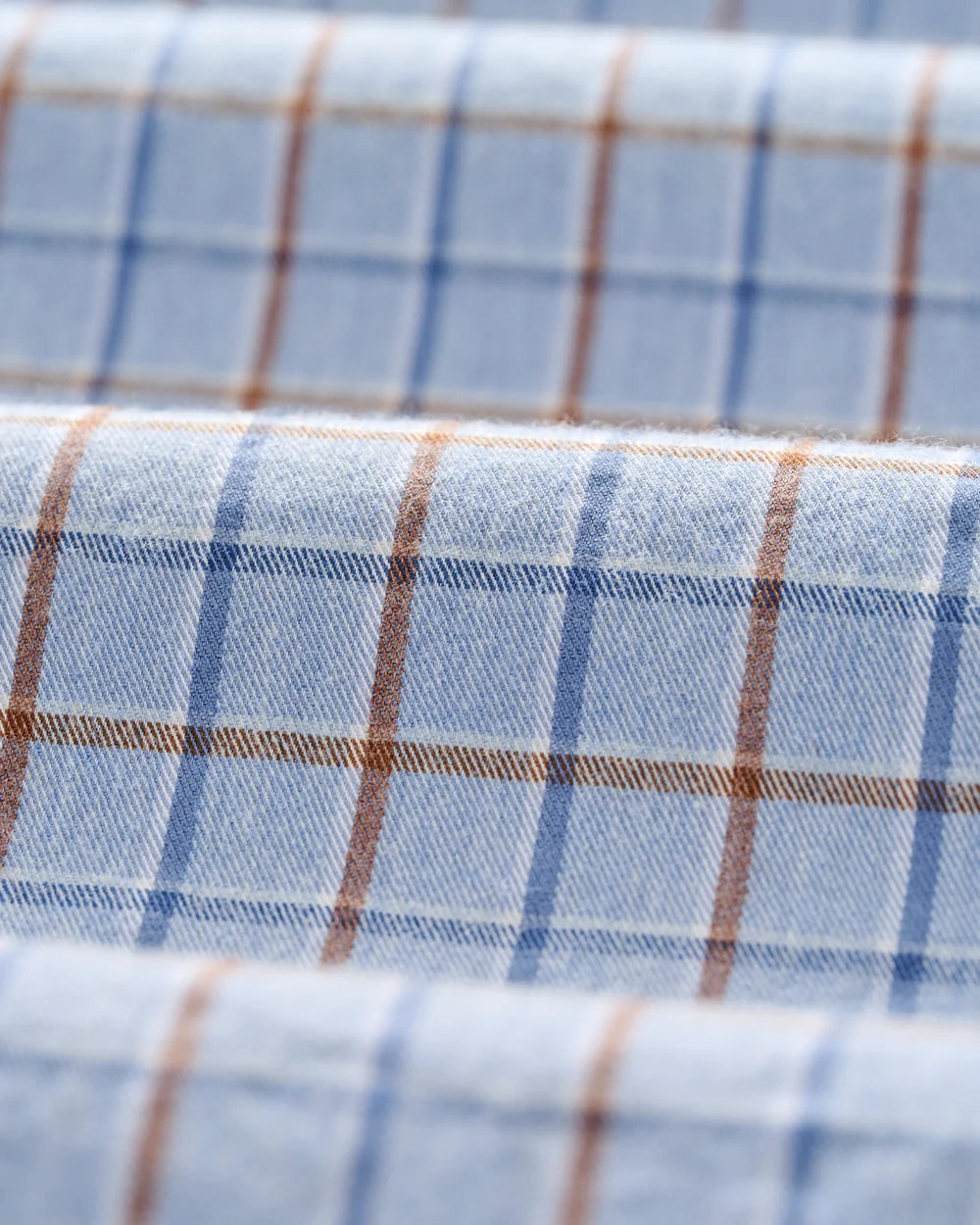 Johnnie-O Natural Performance Button Down Shirt - Chestnut Pane