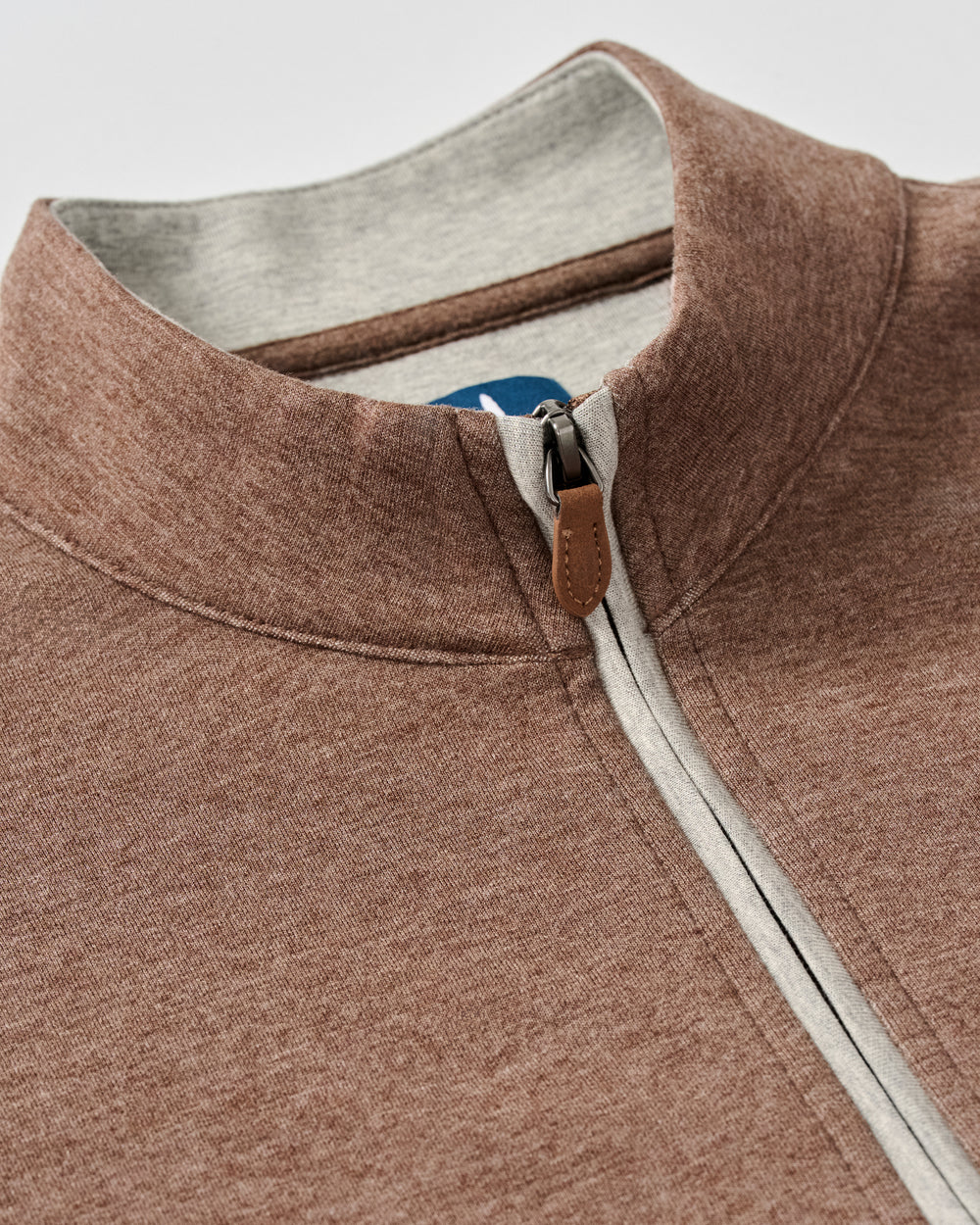Johnnie-O Sully 1/4 Zip Pullover - Grizzly