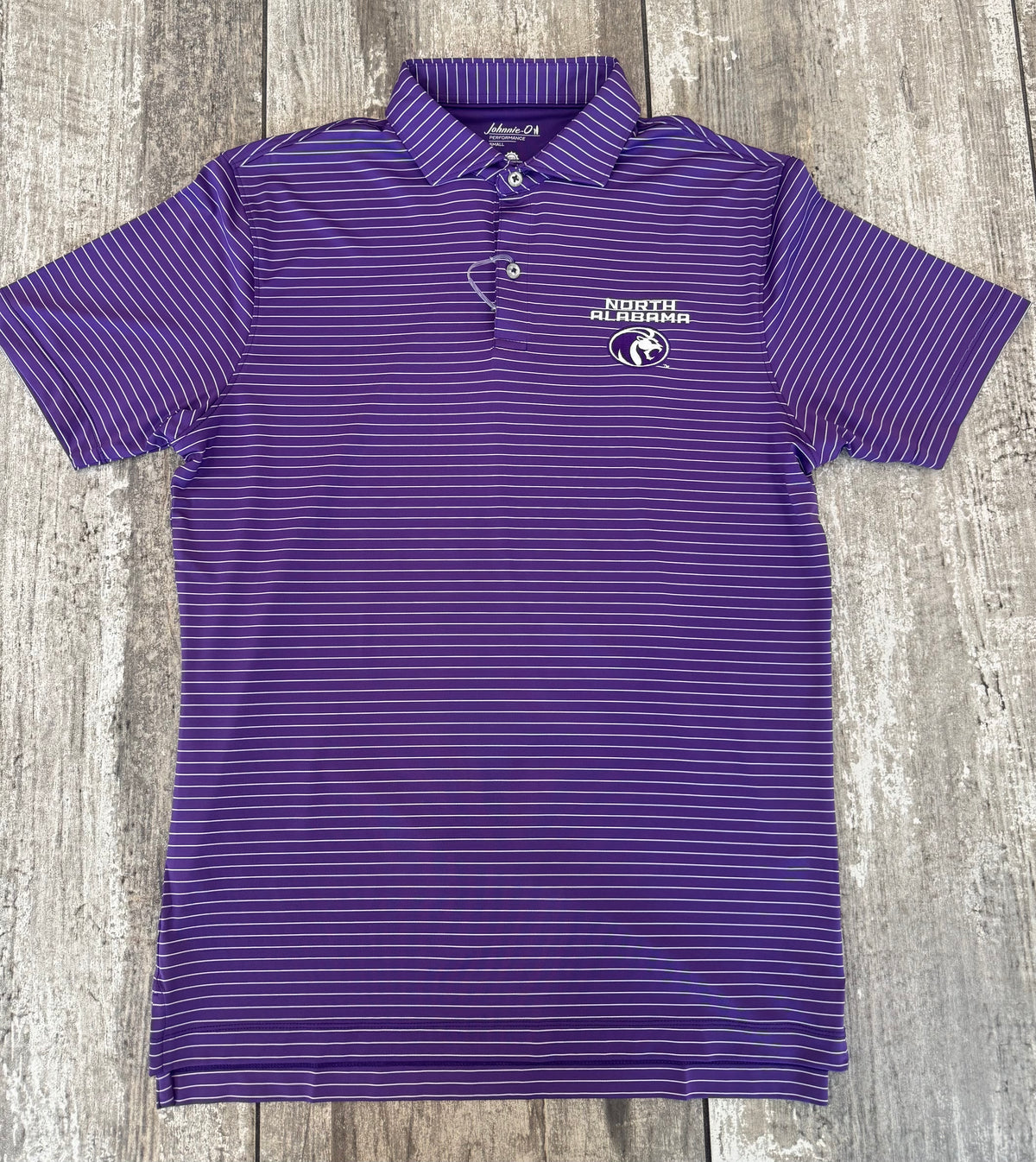 Johnnie-O North Alabama Beau Striped Performance Jersey Polo