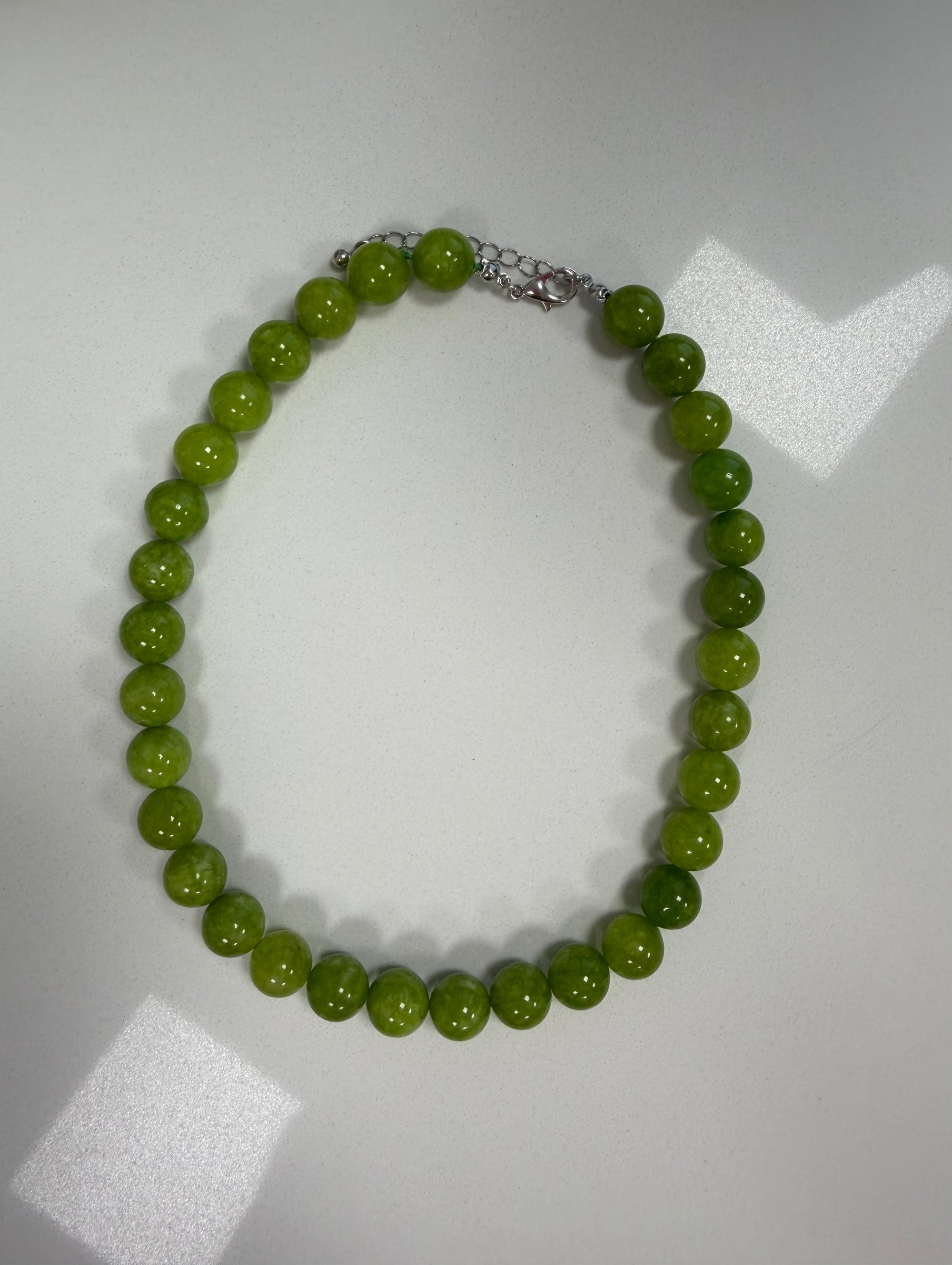 Bead Necklace - Green