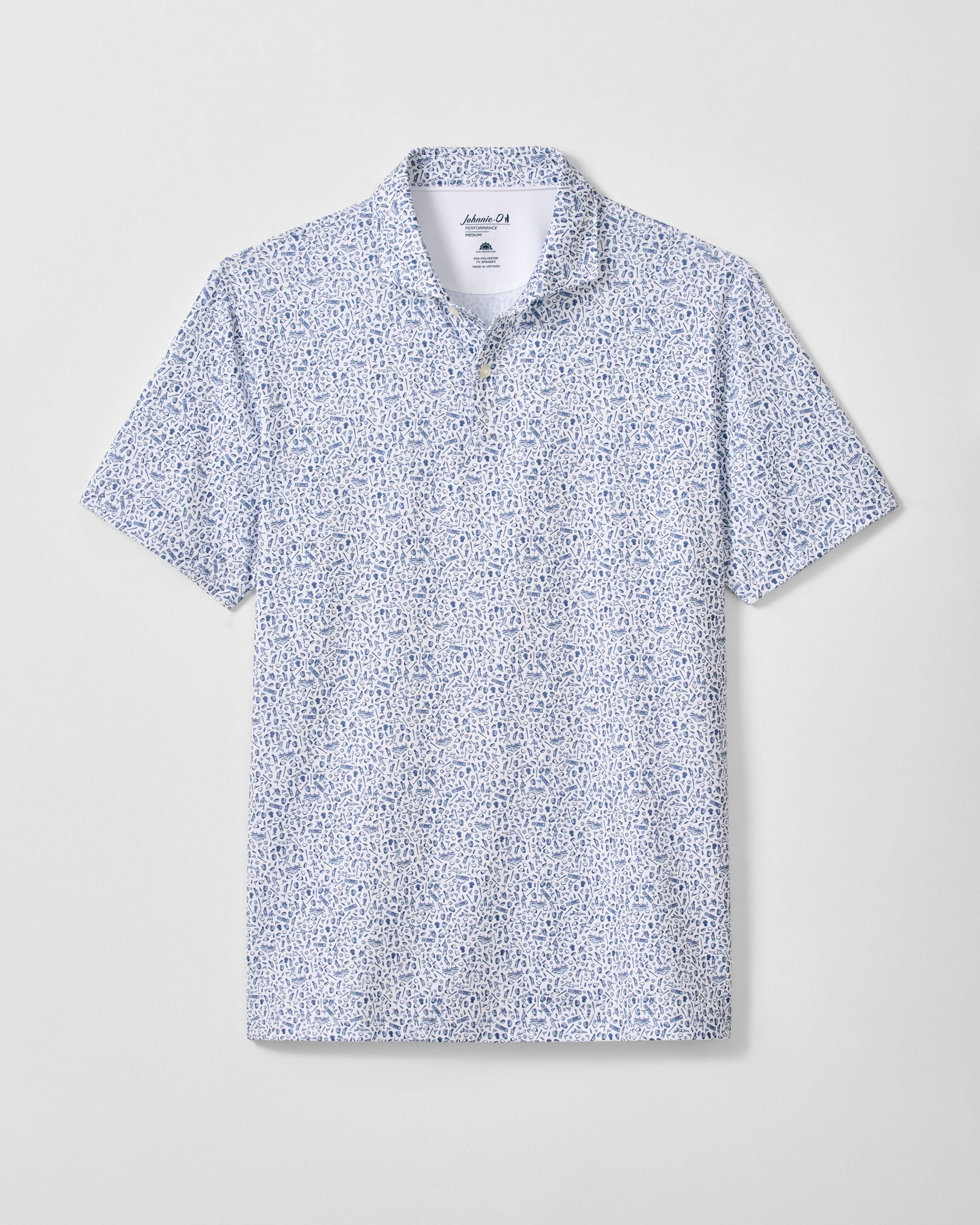 Johnnie-O Rally Cap Performance Polo - Midnight Navy