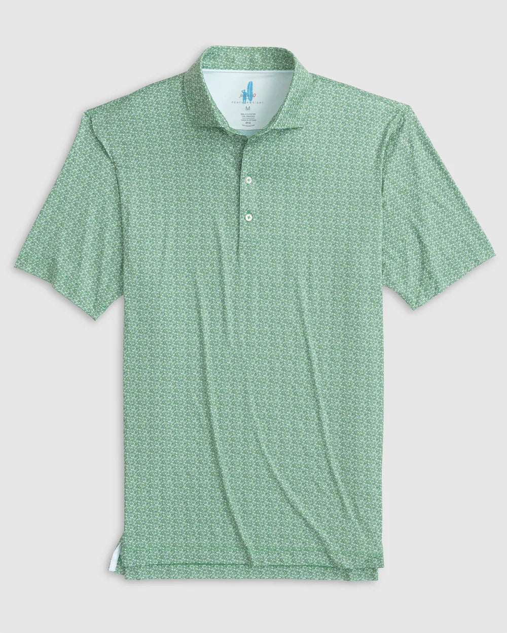 Johnnie-O Lucky Printed Featherweight Performance Polo - Jungle