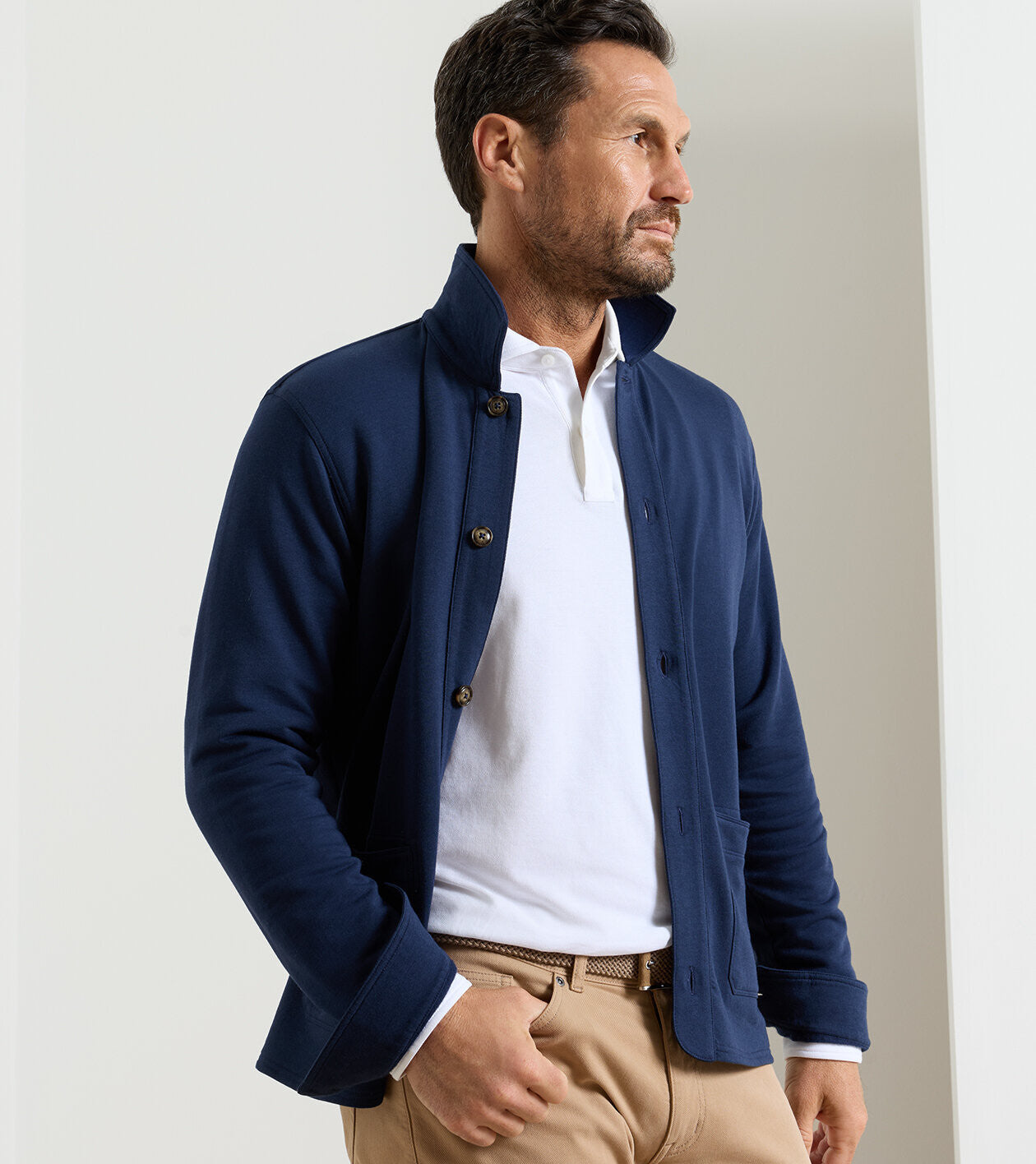 Peter Millar Oasis Chore Coat - Navy