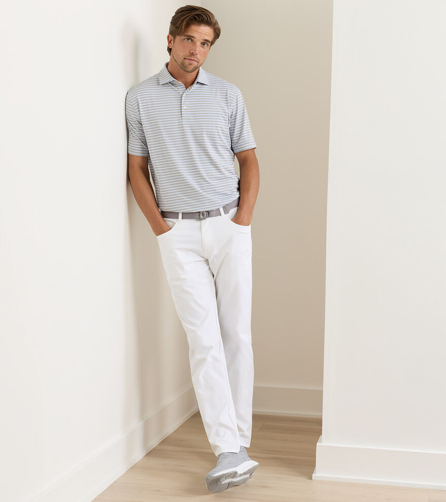 Peter Millar eb66 Performance Five-Pocket Pant - White
