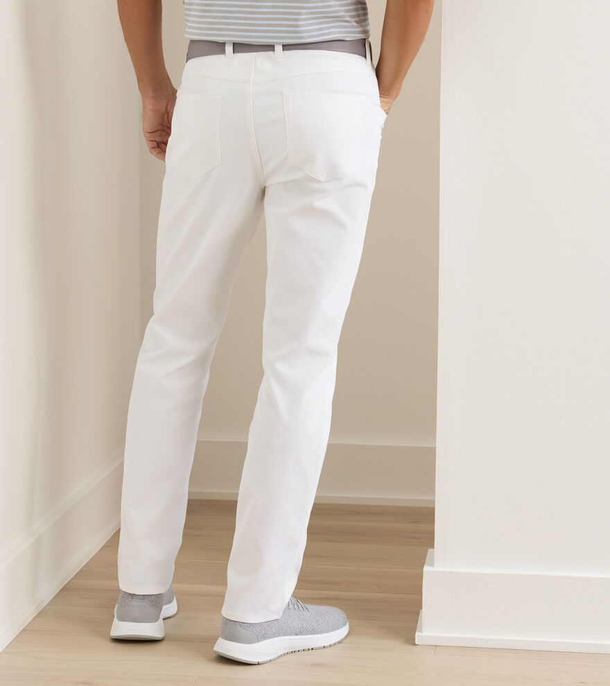 Peter Millar eb66 Performance Five-Pocket Pant - White