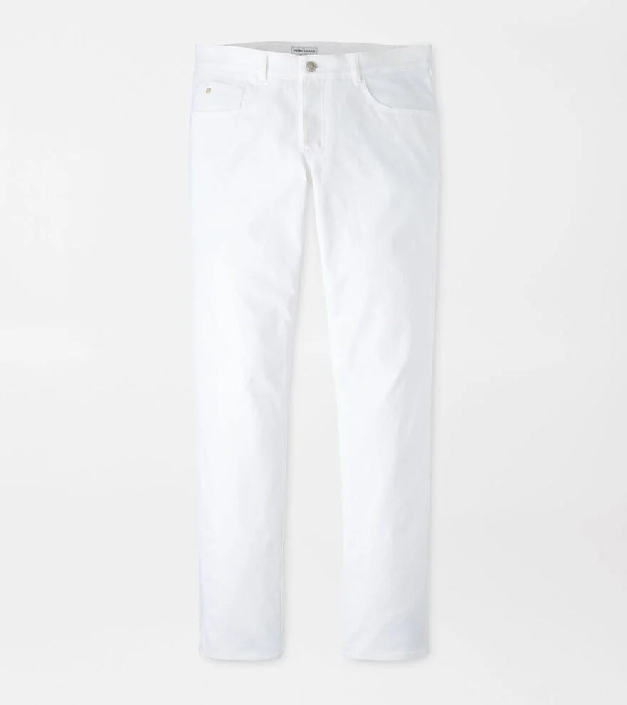 Peter Millar eb66 Performance Five-Pocket Pant - White