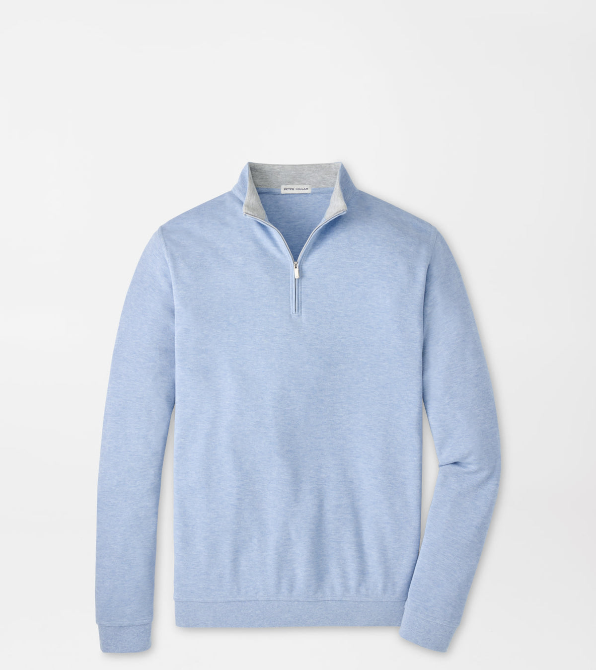 Peter Millar Crown Comfort Quarter-Zip Pullover - Cottage Blue