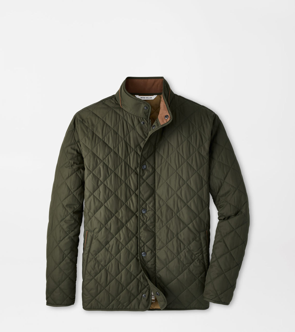 Peter Millar Suffolk Coat - Dark Olive