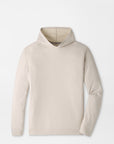 Peter Millar Pine Houndstooth Performance Hoodie - British Grey