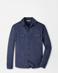 Peter Millar Ardent Air Performance Shirt Jacket - Navy