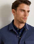 Peter Millar Ardent Air Performance Shirt Jacket - Navy