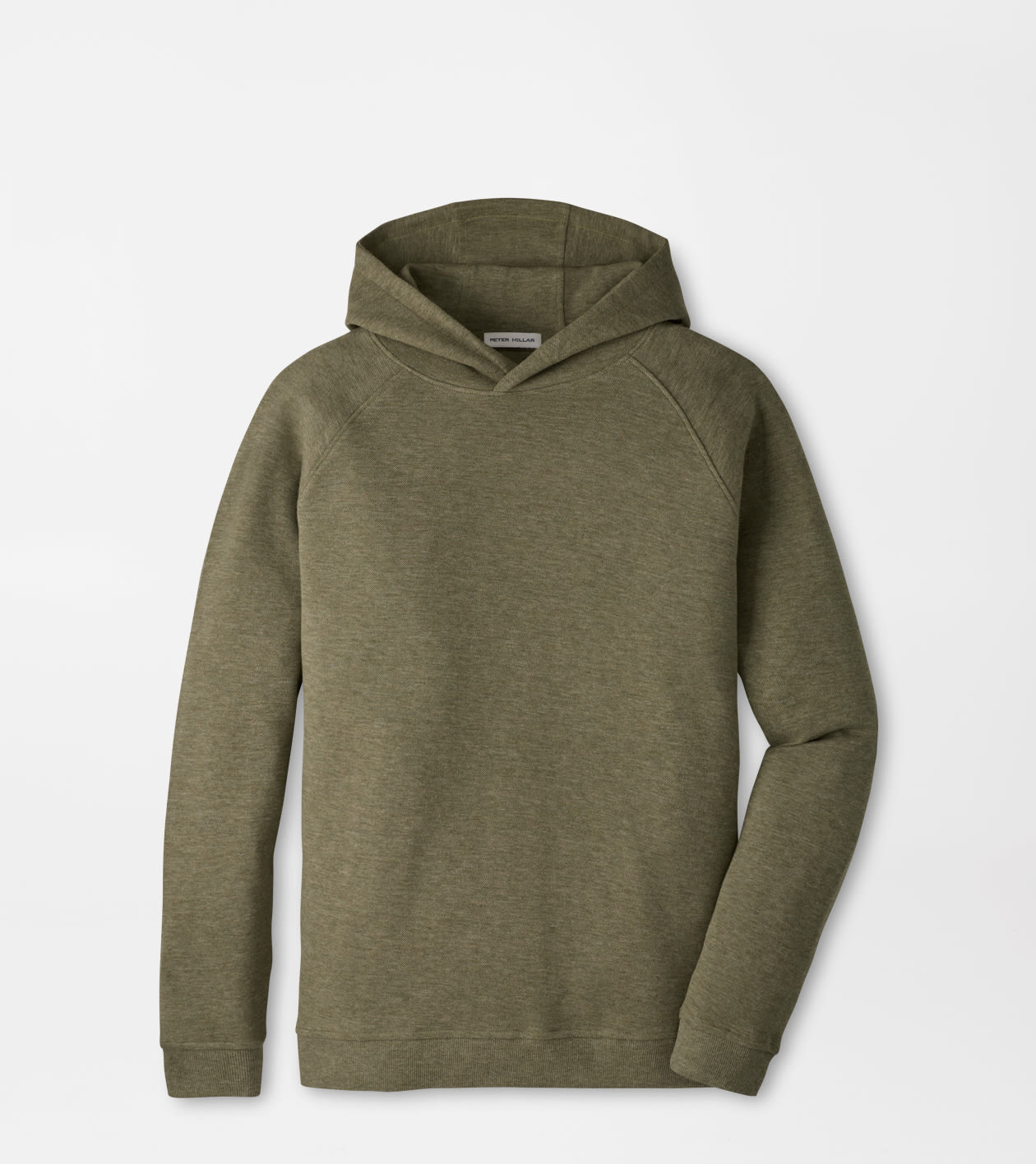 Peter Millar Crown Comfort Knit Hoodie - Fatigue