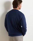 Peter Millar Crown Comfort Knit Crew - Navy