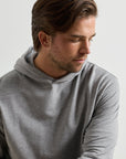 Peter Millar Oasis Pullover Hoodie - Gale Grey