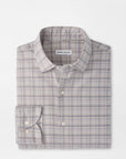 Peter Millar Griffin Crown Soft Twill Sport Shirt - Battleship Grey