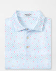 Peter Millar Skull In One Performance Jersey Polo - White