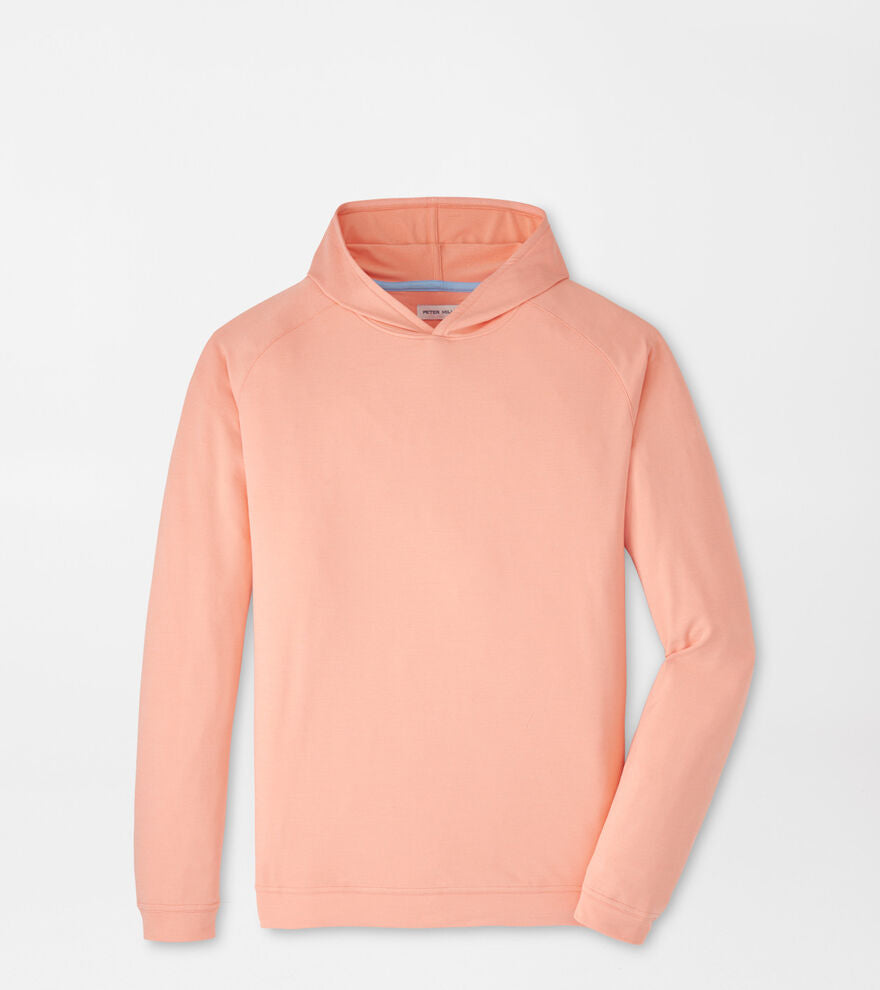 Peter Millar Pine Performance Hoodie - Summer Apricot