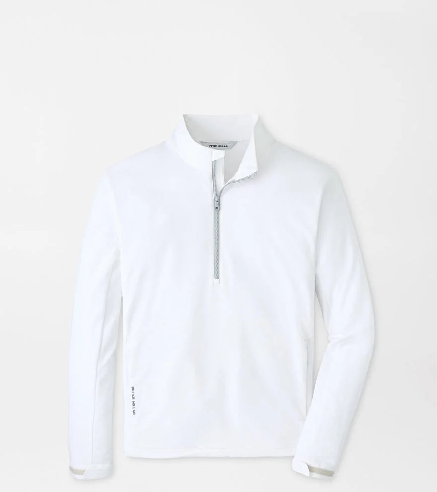 Peter Millar Dunes Half-Zip - White