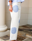 Applique Pants