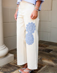 Applique Pants