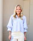 Tori Top - Light Blue