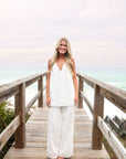 Embroidered Sleeveless Set