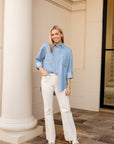 Denim Button Down Shirt